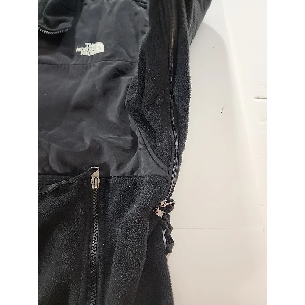 VTG The North Face Mens L Black Retro Denali Fleece Jacket‎ Full Zip Outdoors